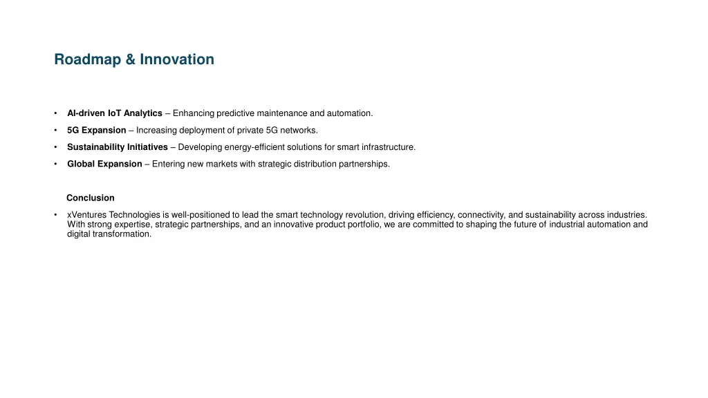 roadmap innovation