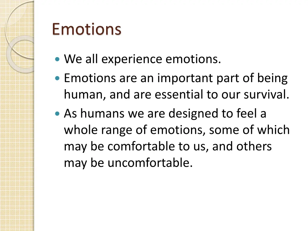 emotions