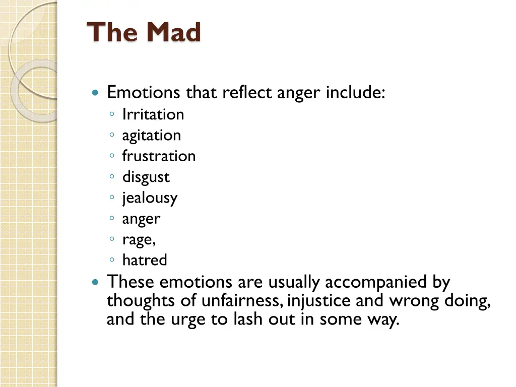 the mad