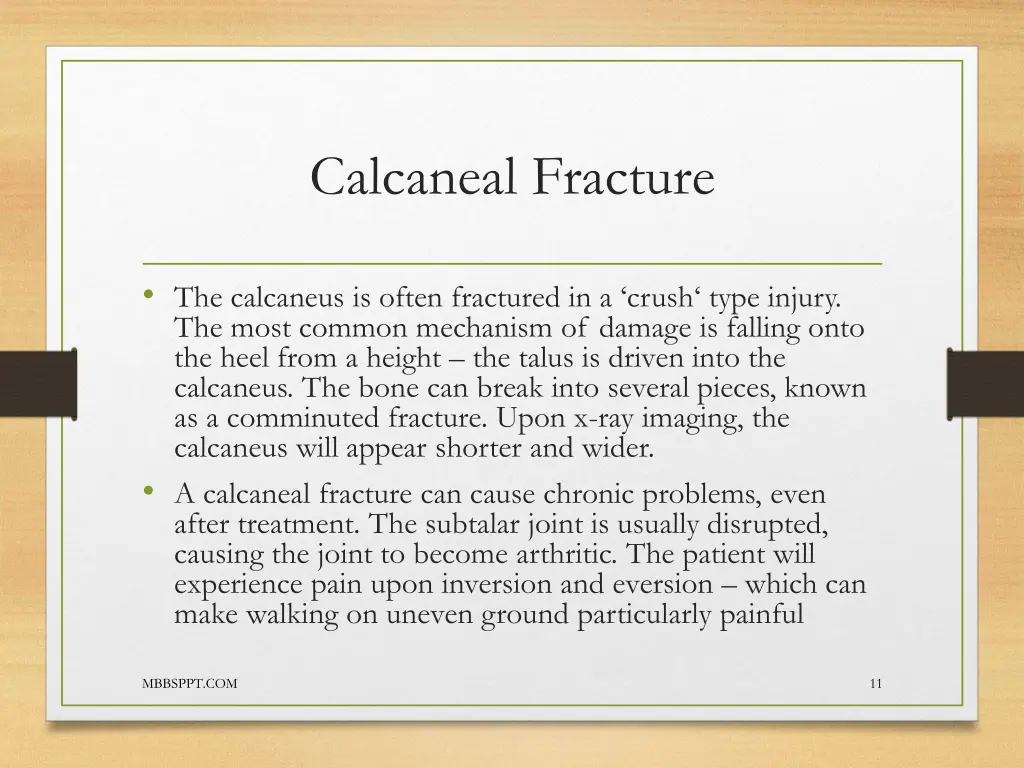 calcaneal fracture