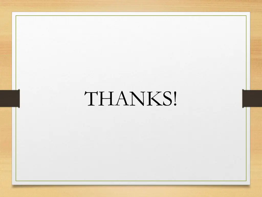 thanks