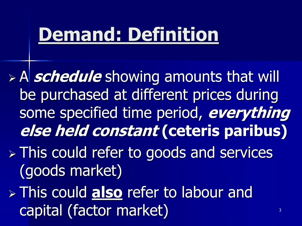 demand definition