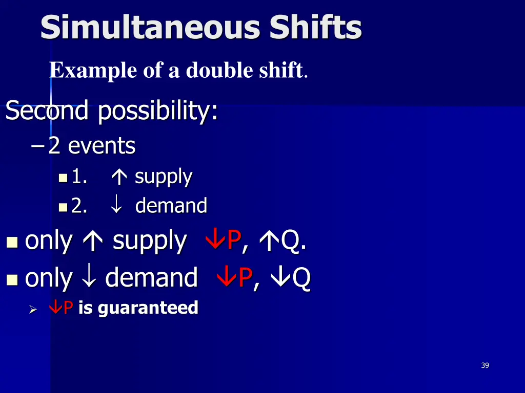 simultaneous shifts example of a double shift 1