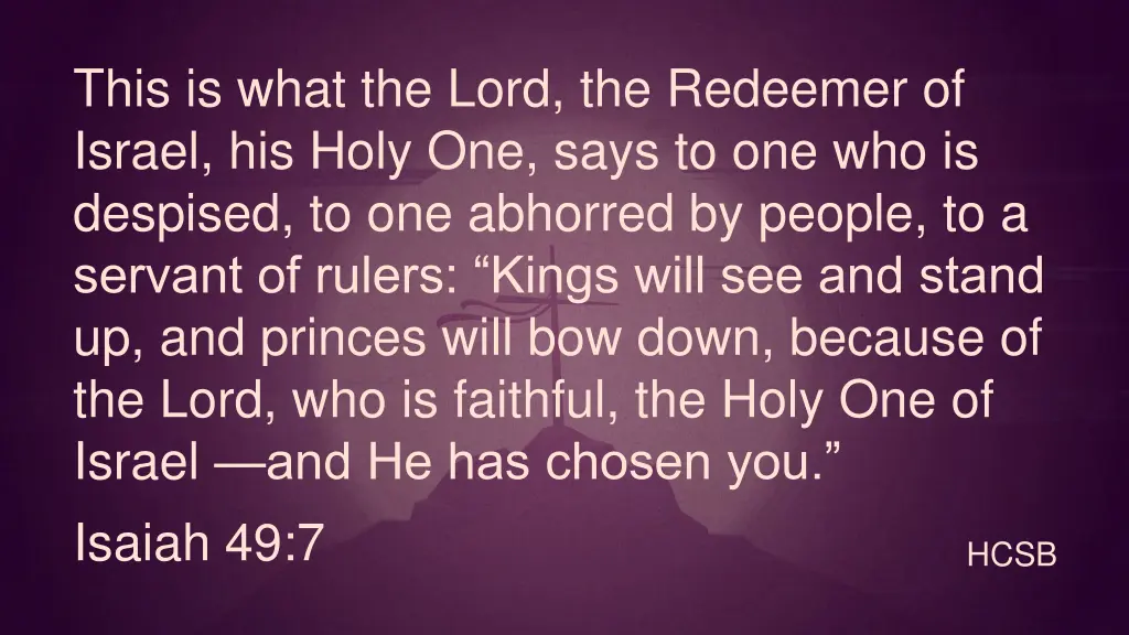 this is what the lord the redeemer of israel