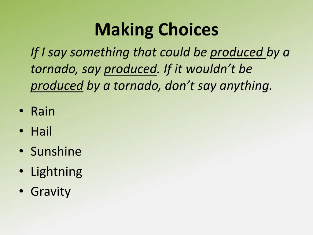 making choices 2