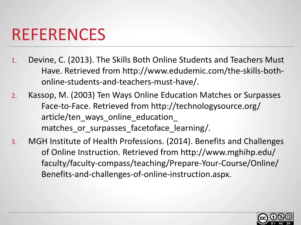 references