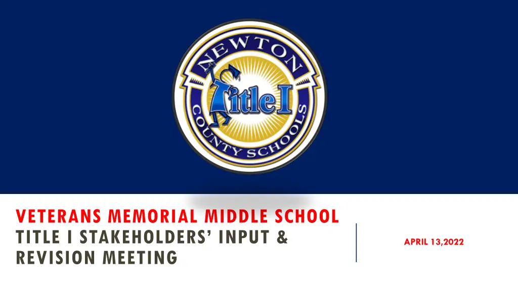 veterans memorial middle school title