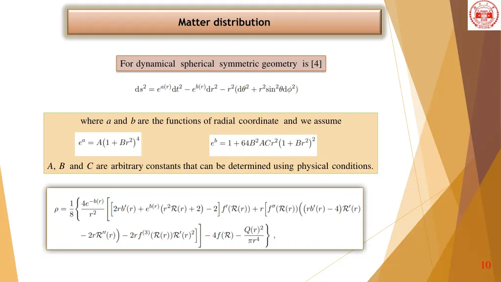 matter distribution
