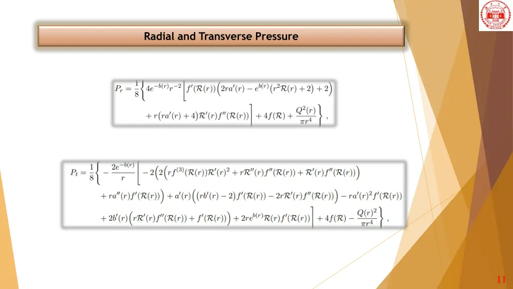 radial and transverse pressure