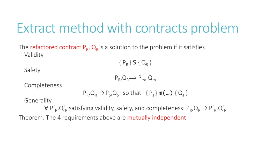 extract method with contracts problem