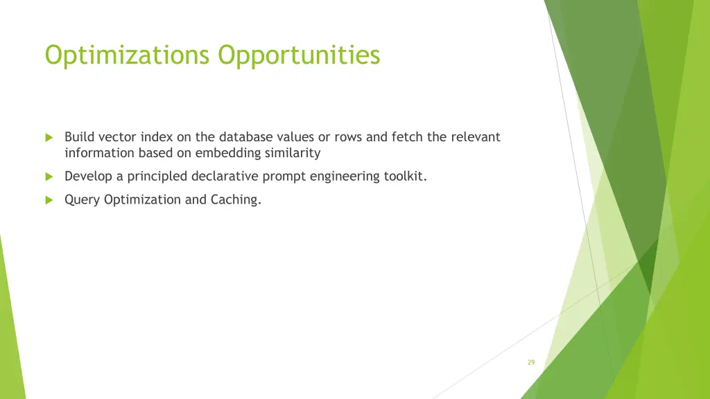 optimizations opportunities