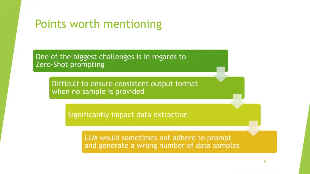 points worth mentioning