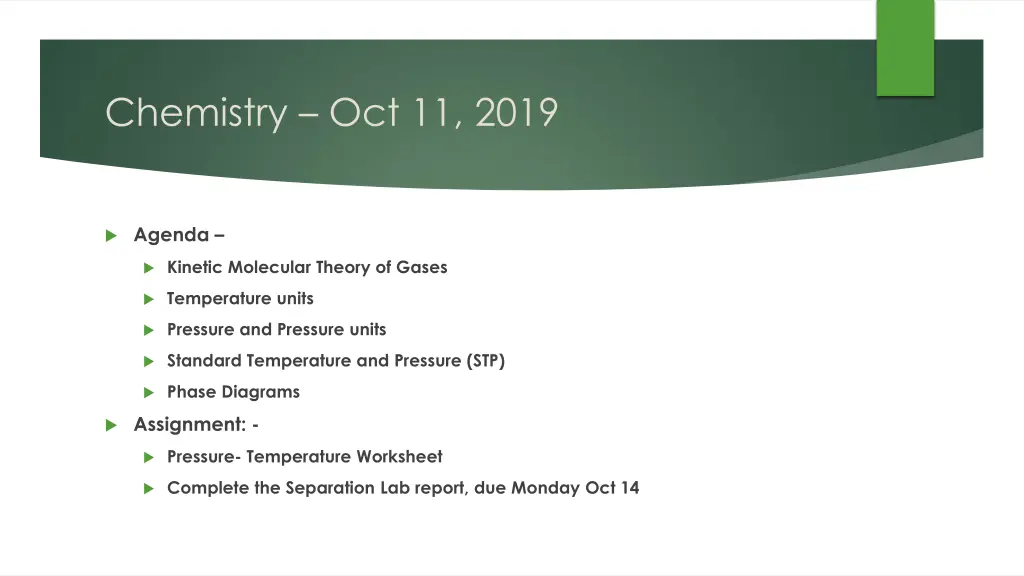 chemistry oct 11 2019 1