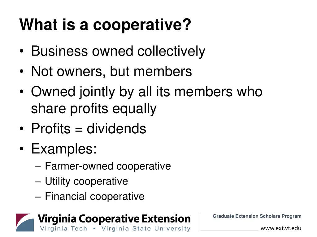 what is a cooperative