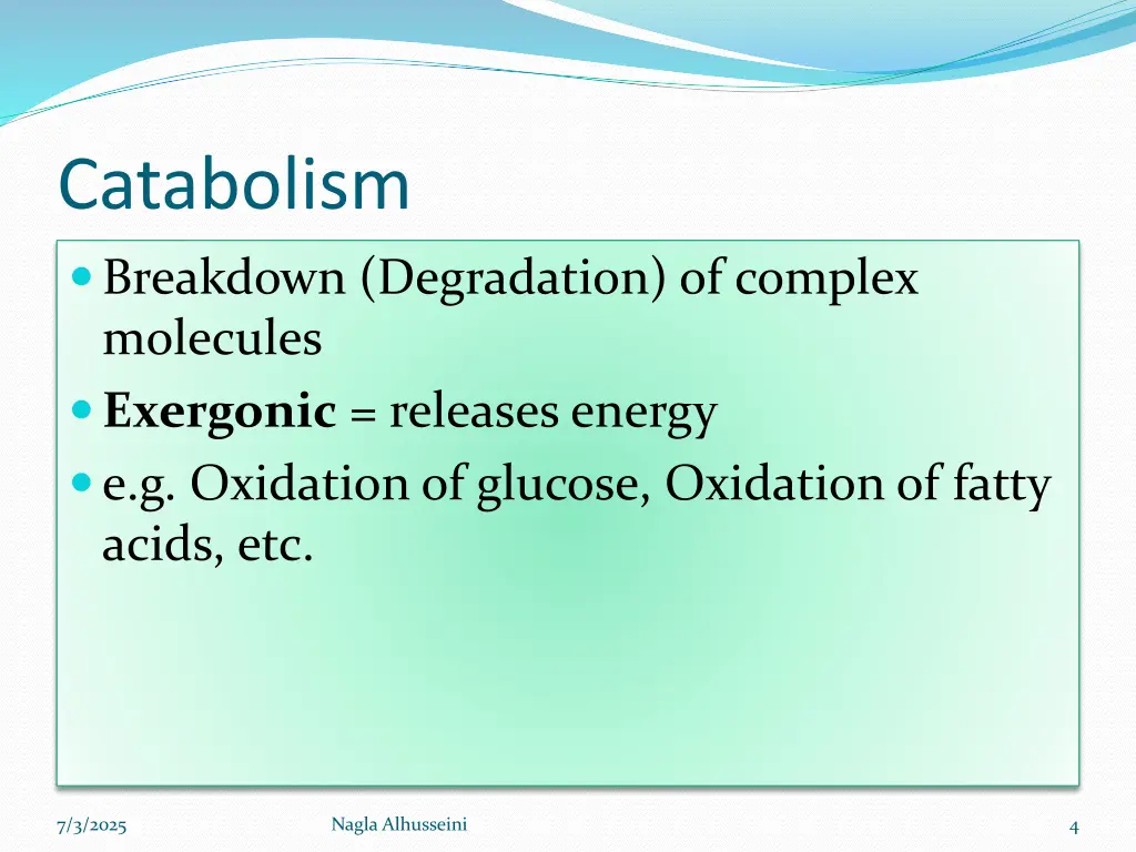 catabolism