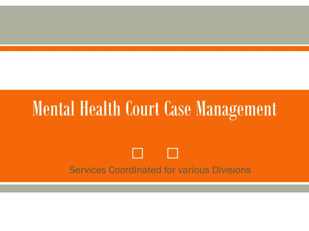 mental health court case management