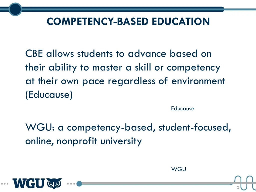 competency based education