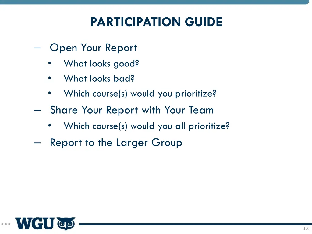 participation guide 1