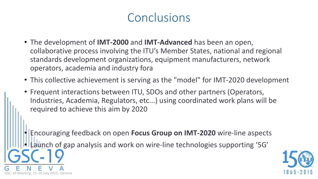 conclusions