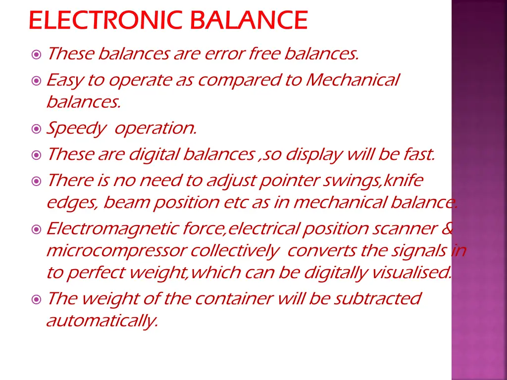 electronic balance electronic balance 1