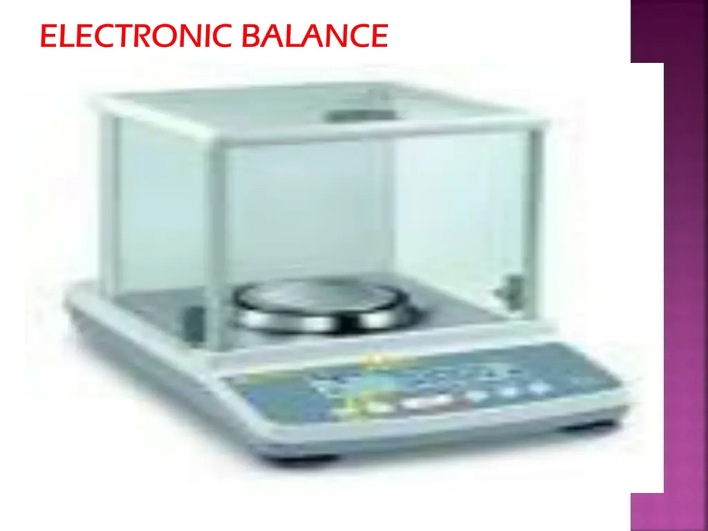 electronic balance electronic balance