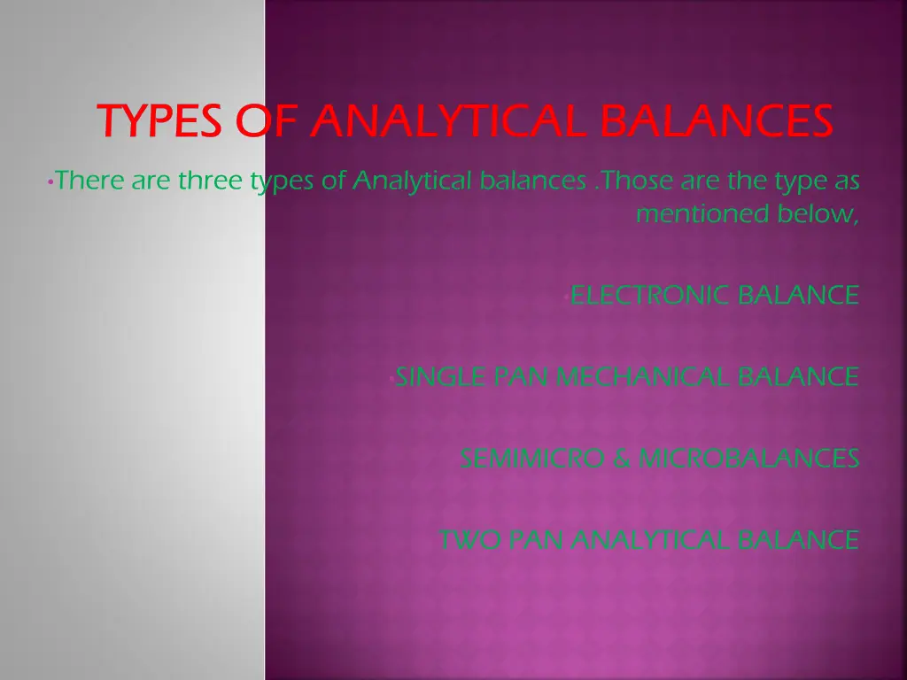 types of analytical balances types of analytical