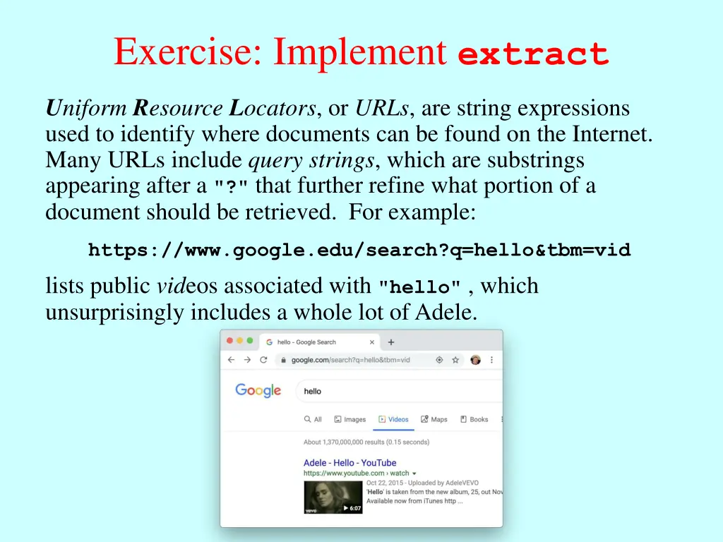 exercise implement extract