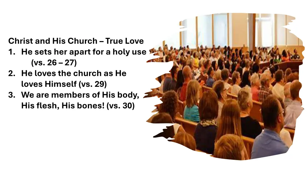christ and his church true love 1 he sets