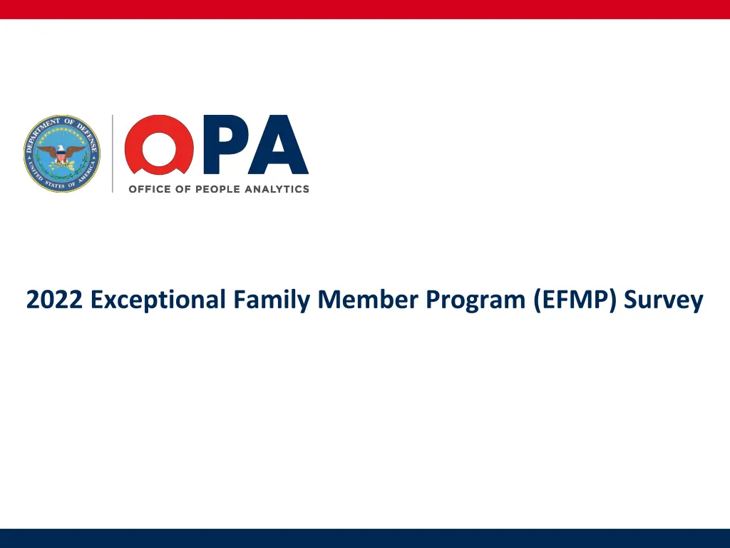 2022 exceptional family member program efmp survey