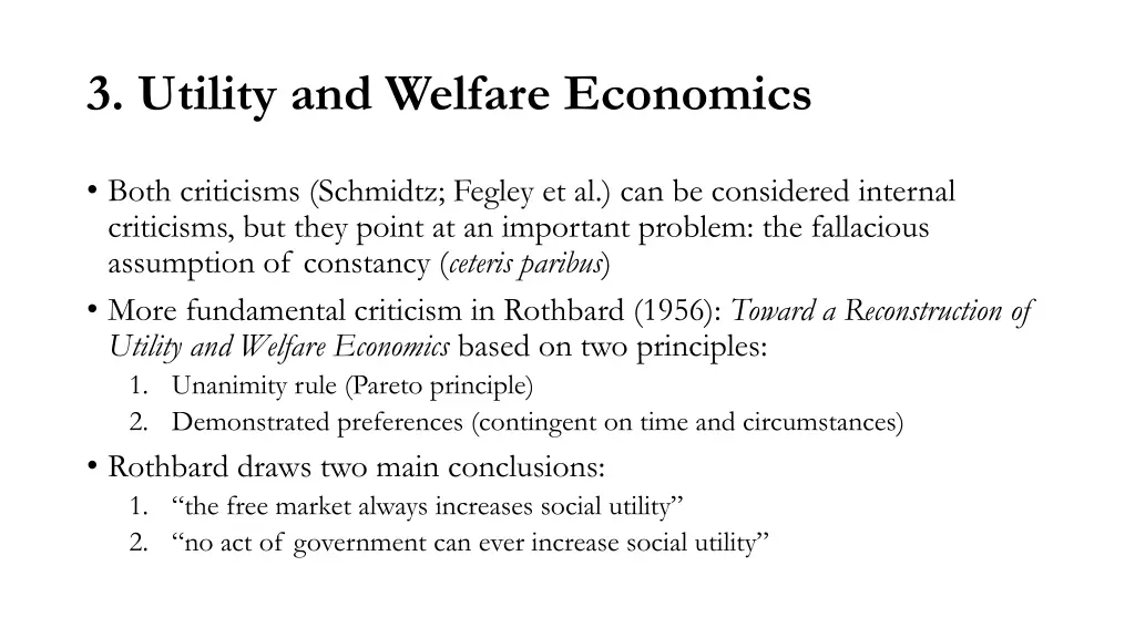 3 utility and welfare economics 21