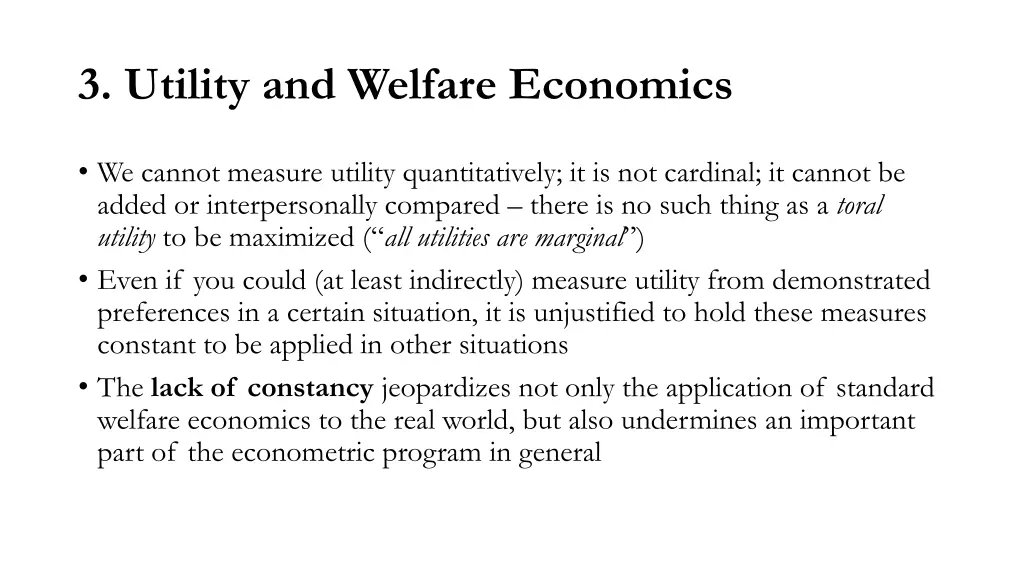 3 utility and welfare economics 22