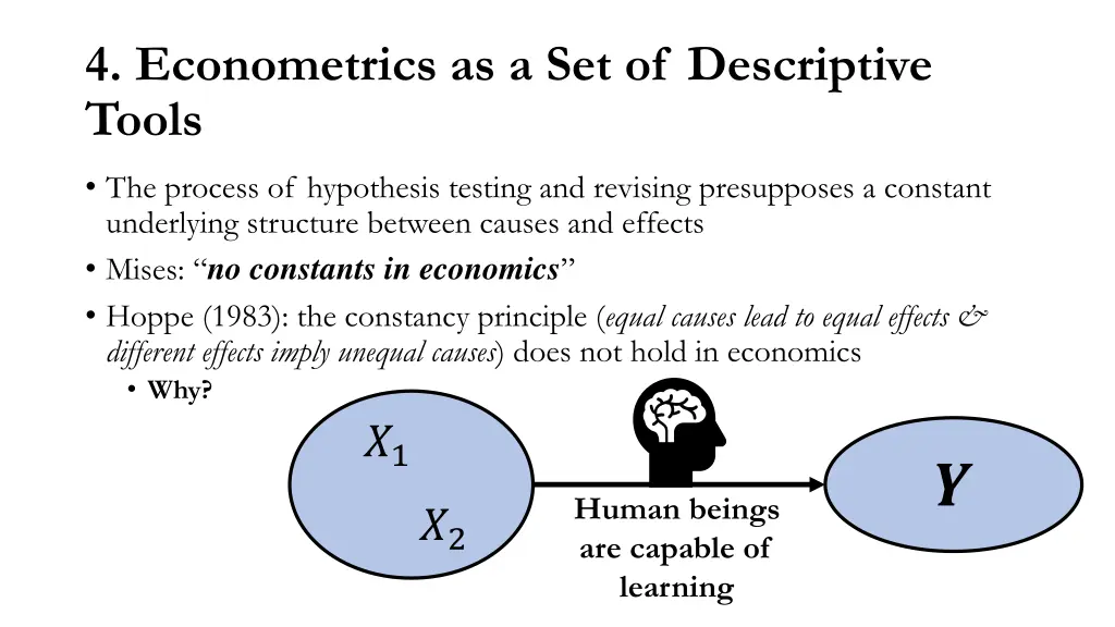 4 econometrics as a set of descriptive tools 3