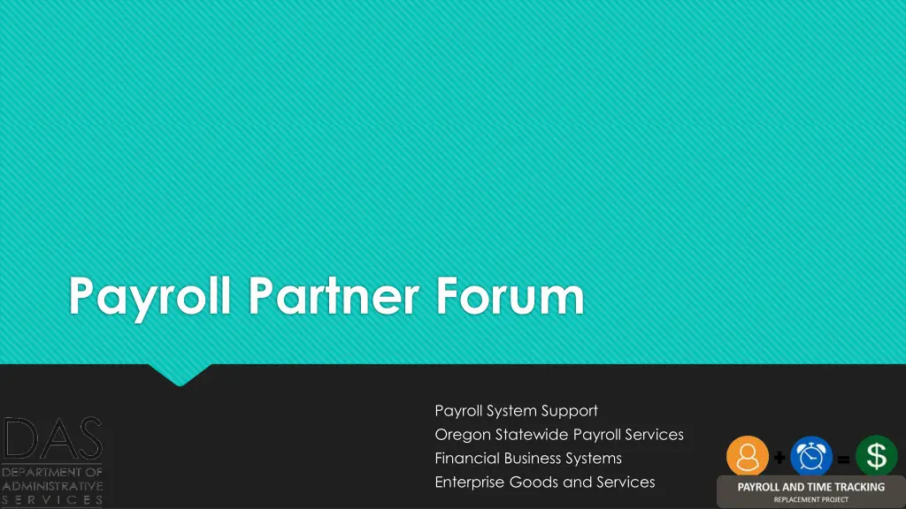 payroll partner forum