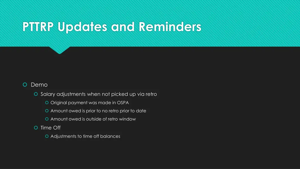 pttrp updates and reminders 4