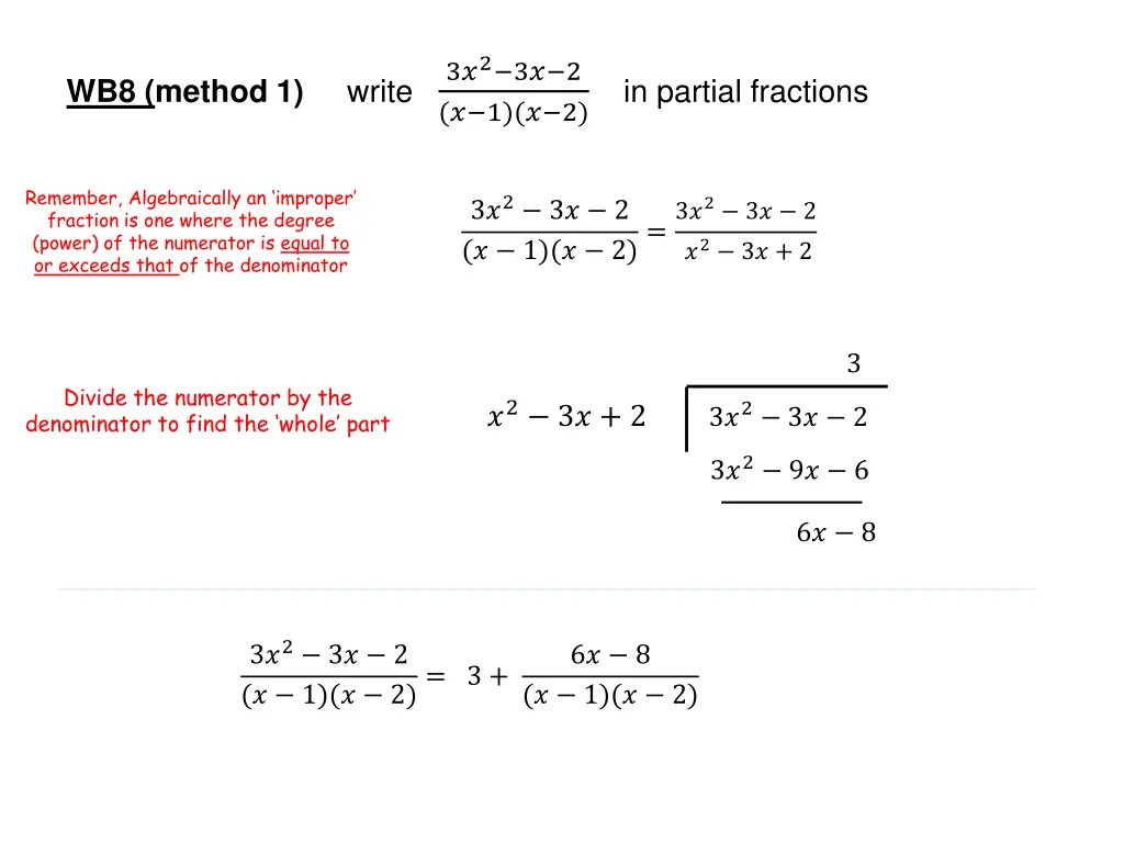 wb8 method 1 write 3 2 3 2