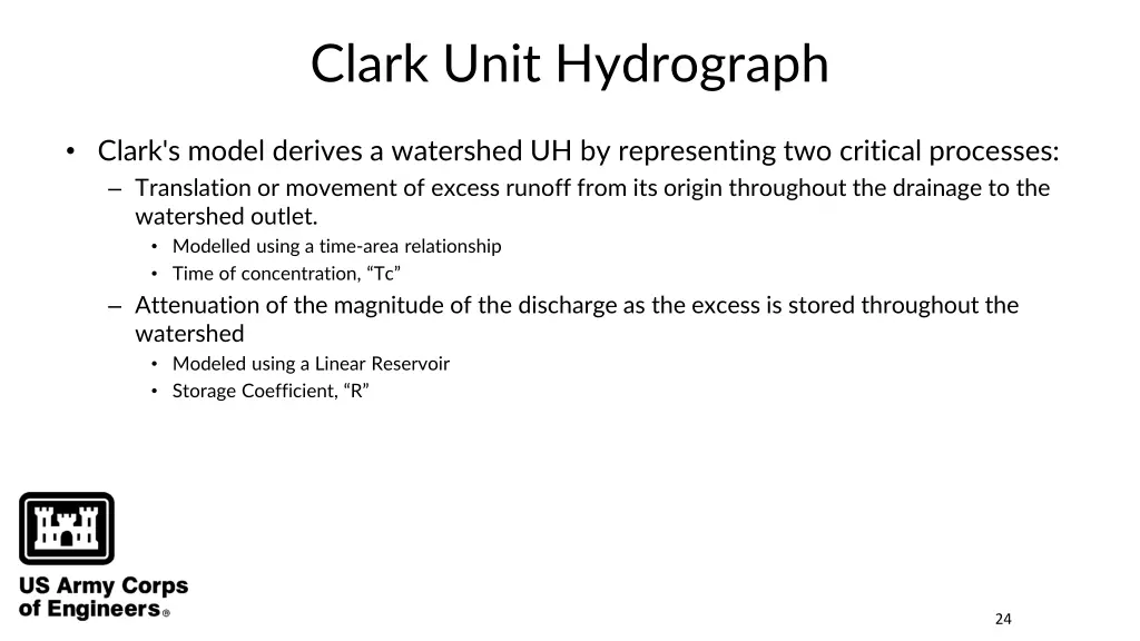 clark unit hydrograph