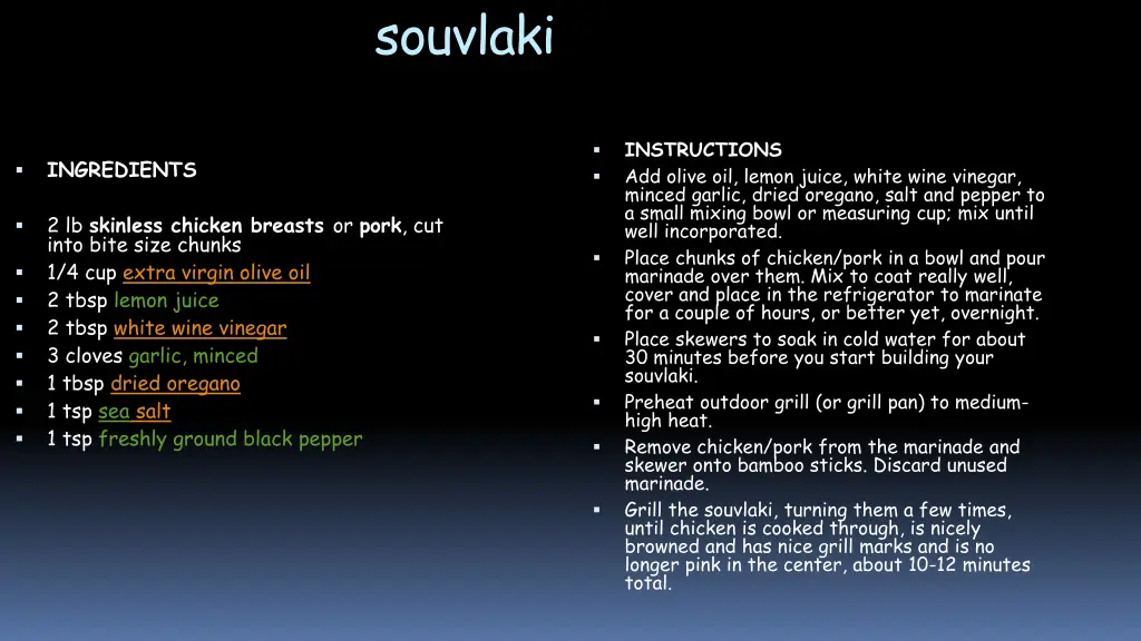 souvlaki