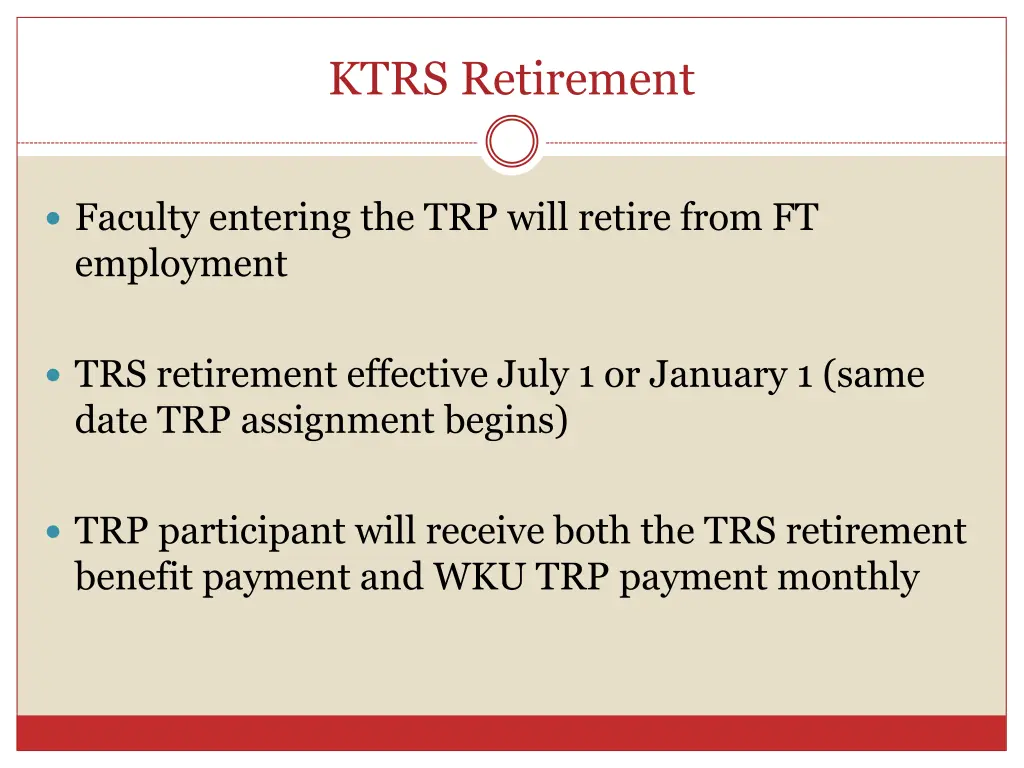ktrs retirement