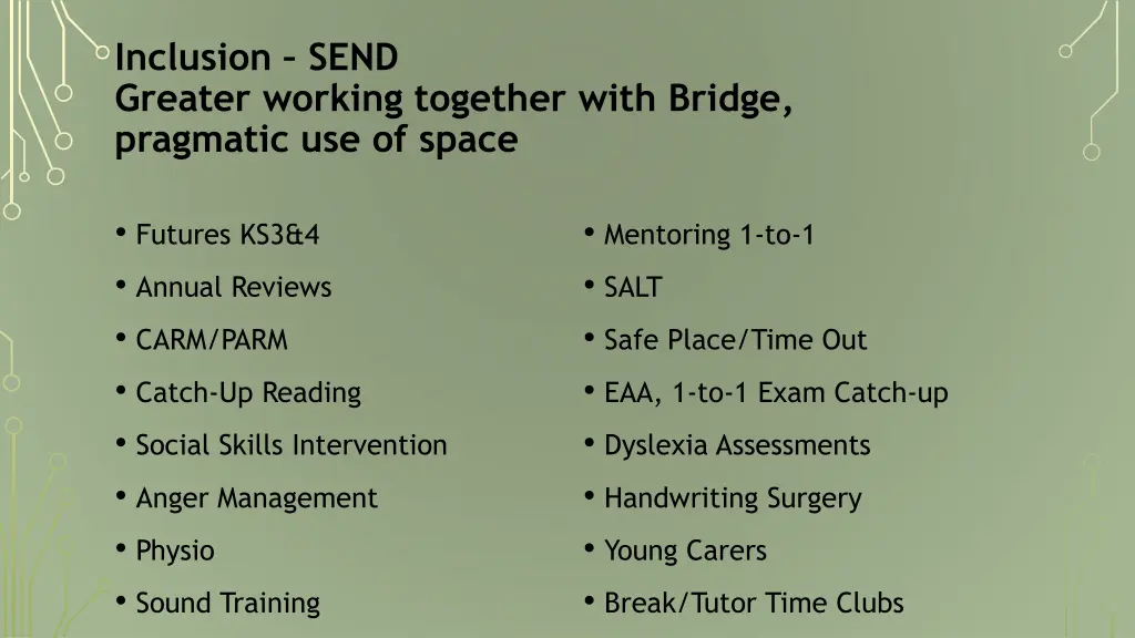 inclusion send greater working together with