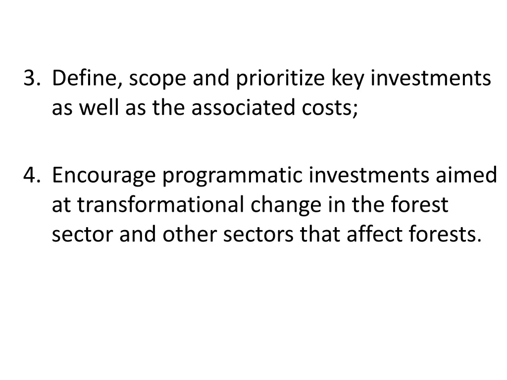 3 define scope and prioritize key investments