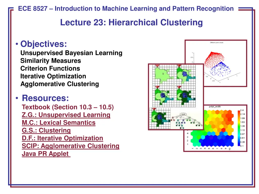 ece 8443 pattern recognition ece 8527