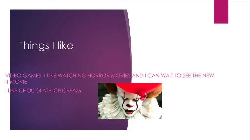 things i like