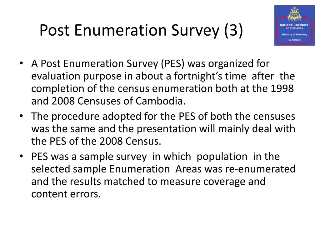 post enumeration survey 3