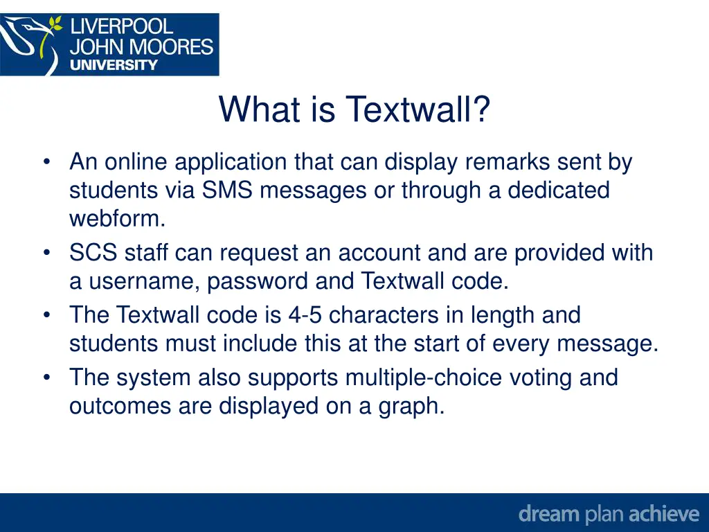 what is textwall