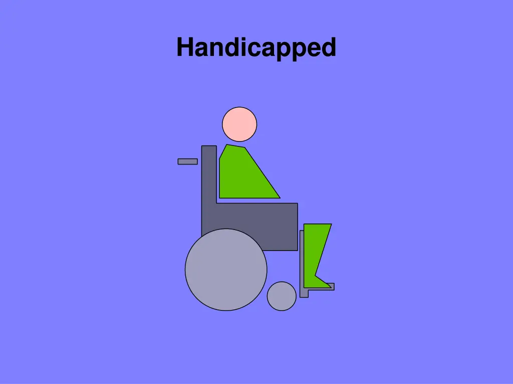 handicapped