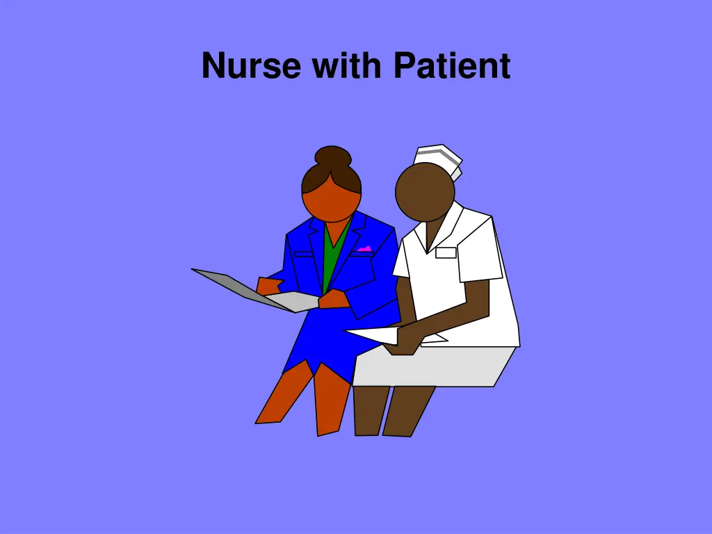 nurse with patient