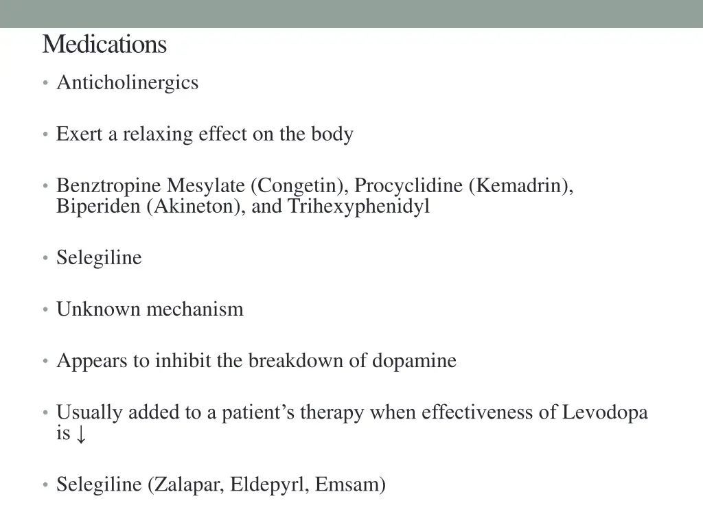 medications 1