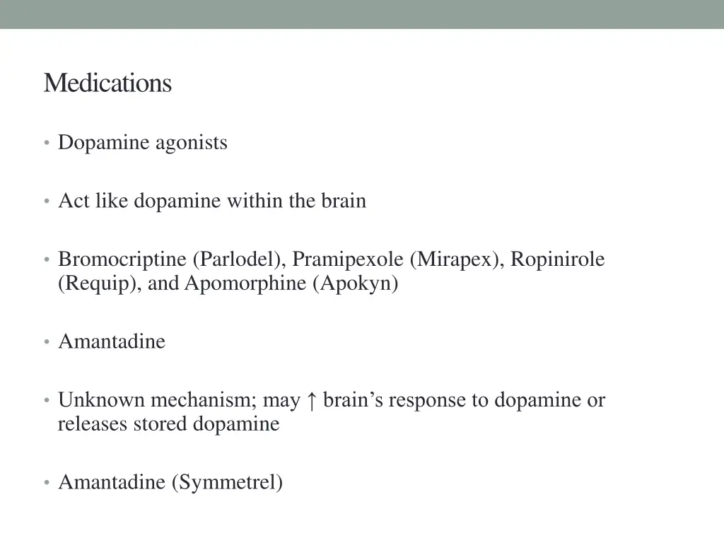 medications