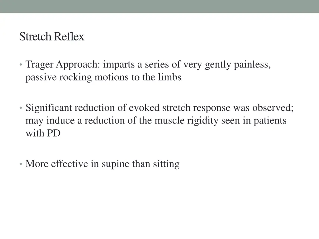 stretch reflex