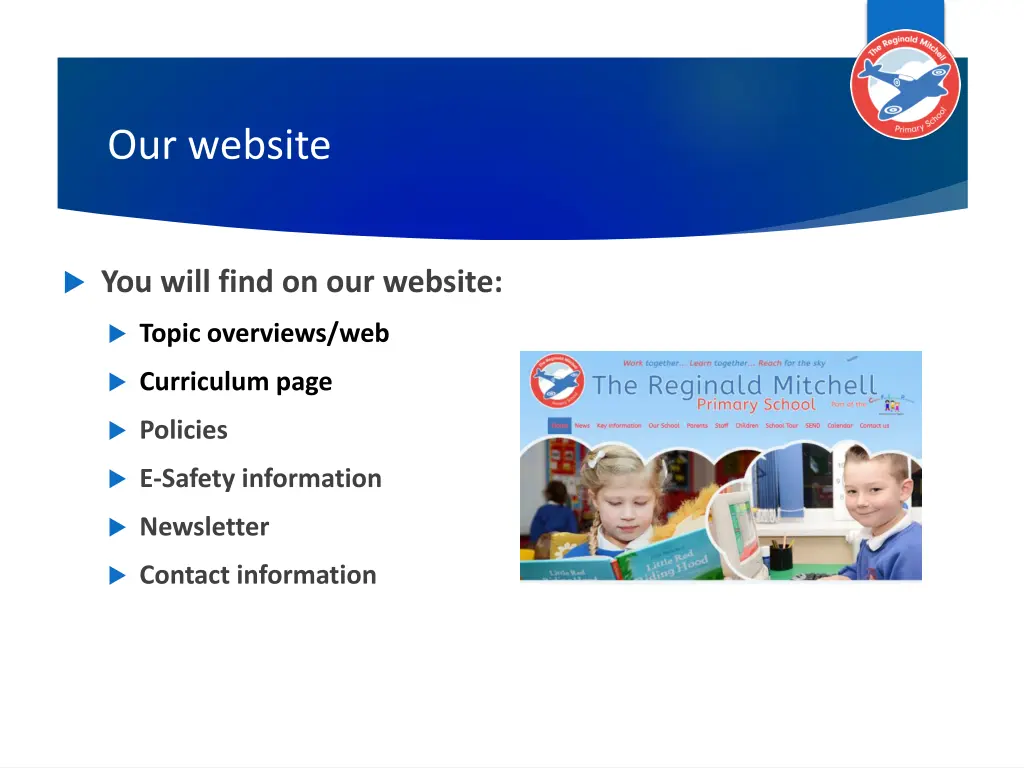 our website